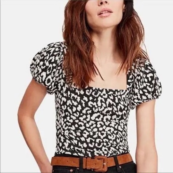 Free People Tops - Free People- Cap Sleeve Tee